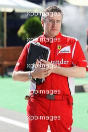 Pat Fry (GBR) Ferrari Deputy Technical Director and Head of Race Engineering. 28.07.2012. Formula 1 World Championship, Rd 11, Hungarian Grand Prix, Budapest, Hungary, Qualifying Day