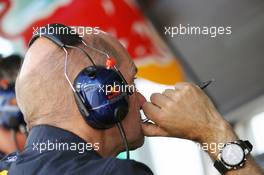 Adrian Newey (GBR) Red Bull Racing Chief Technical Officer. 28.07.2012. Formula 1 World Championship, Rd 11, Hungarian Grand Prix, Budapest, Hungary, Qualifying Day