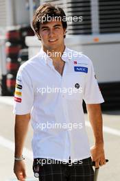 Sergio Perez (MEX) Sauber. 28.07.2012. Formula 1 World Championship, Rd 11, Hungarian Grand Prix, Budapest, Hungary, Qualifying Day
