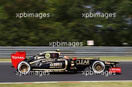 Romain Grosjean (FRA) Lotus F1 E20. 28.07.2012. Formula 1 World Championship, Rd 11, Hungarian Grand Prix, Budapest, Hungary, Qualifying Day