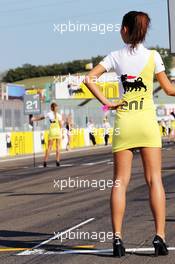 Grid girls. 28.07.2012. Formula 1 World Championship, Rd 11, Hungarian Grand Prix, Budapest, Hungary, Qualifying Day