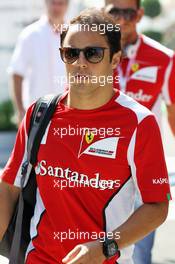 Felipe Massa (BRA) Ferrari. 28.07.2012. Formula 1 World Championship, Rd 11, Hungarian Grand Prix, Budapest, Hungary, Qualifying Day
