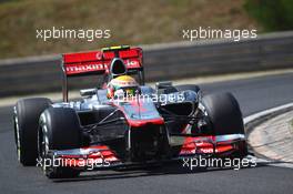 Lewis Hamilton (GBR) McLaren MP4/27. 28.07.2012. Formula 1 World Championship, Rd 11, Hungarian Grand Prix, Budapest, Hungary, Qualifying Day