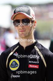 Romain Grosjean (FRA) Lotus F1 Team. 29.07.2012. Formula 1 World Championship, Rd 11, Hungarian Grand Prix, Budapest, Hungary, Race Day