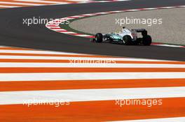 Nico Rosberg (GER) Mercedes AMG F1 W03. 26.10.2012.Formula 1 World Championship, Rd 17, Indian Grand Prix, New Delhi, India, Practice Day.