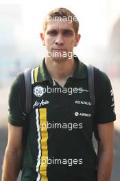 Vitaly Petrov (RUS) Caterham. 26.10.2012.Formula 1 World Championship, Rd 17, Indian Grand Prix, New Delhi, India, Practice Day.