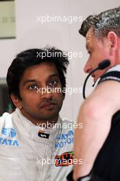 Narain Karthikeyan (IND) Hispania Racing F1 Team (HRT). 26.10.2012.Formula 1 World Championship, Rd 17, Indian Grand Prix, New Delhi, India, Practice Day.