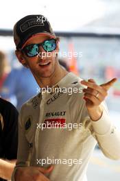 Romain Grosjean (FRA) Lotus F1 Team. 26.10.2012.Formula 1 World Championship, Rd 17, Indian Grand Prix, New Delhi, India, Practice Day.