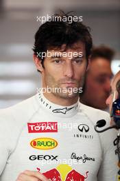 Mark Webber (AUS) Red Bull Racing. 26.10.2012.Formula 1 World Championship, Rd 17, Indian Grand Prix, New Delhi, India, Practice Day.