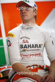 Nico Hulkenberg (GER) Sahara Force India F1. 26.10.2012.Formula 1 World Championship, Rd 17, Indian Grand Prix, New Delhi, India, Practice Day.