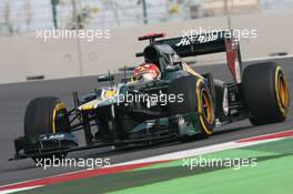 Heikki Kovalainen (FIN) Caterham CT01. 26.10.2012.Formula 1 World Championship, Rd 17, Indian Grand Prix, New Delhi, India, Practice Day.