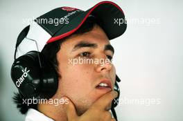 Sergio Perez (MEX) Sauber. 26.10.2012.Formula 1 World Championship, Rd 17, Indian Grand Prix, New Delhi, India, Practice Day.