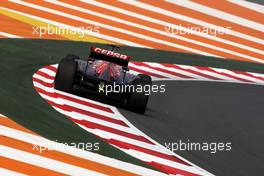 Daniel Ricciardo (AUS) Scuderia Toro Rosso STR7. 26.10.2012.Formula 1 World Championship, Rd 17, Indian Grand Prix, New Delhi, India, Practice Day.