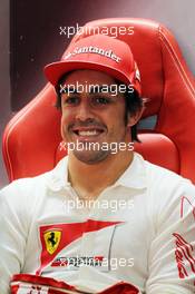 Fernando Alonso (ESP) Ferrari. 26.10.2012.Formula 1 World Championship, Rd 17, Indian Grand Prix, New Delhi, India, Practice Day.