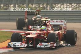Felipe Massa (BRA) Ferrari F2012. 28.10.2012. Formula 1 World Championship, Rd 17, Indian Grand Prix, New Delhi, India, Race Day.