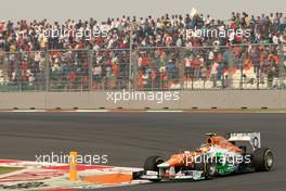 Nico Hulkenberg (GER), Sahara Force India Formula One Team  28.10.2012. Formula 1 World Championship, Rd 17, Indian Grand Prix, New Delhi, India, Race Day