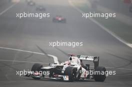 Kamui Kobayashi (JPN) Sauber C31. 28.10.2012. Formula 1 World Championship, Rd 17, Indian Grand Prix, New Delhi, India, Race Day.