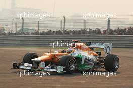Paul di Resta (GBR) Sahara Force India VJM05. 28.10.2012. Formula 1 World Championship, Rd 17, Indian Grand Prix, New Delhi, India, Race Day.