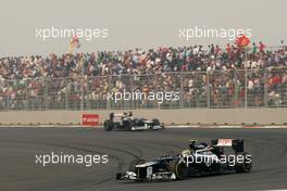 Bruno Senna (BRE), Williams F1 Team  28.10.2012. Formula 1 World Championship, Rd 17, Indian Grand Prix, New Delhi, India, Race Day
