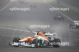 Paul di Resta (GBR) Sahara Force India VJM05. 28.10.2012. Formula 1 World Championship, Rd 17, Indian Grand Prix, New Delhi, India, Race Day.