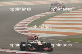 Lewis Hamilton (GBR) McLaren MP4/27. 28.10.2012. Formula 1 World Championship, Rd 17, Indian Grand Prix, New Delhi, India, Race Day.