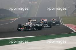 Kamui Kobayashi (JAP), Sauber F1 Team 28.10.2012. Formula 1 World Championship, Rd 17, Indian Grand Prix, New Delhi, India, Race Day