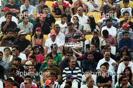 Fans. 28.10.2012. Formula 1 World Championship, Rd 17, Indian Grand Prix, New Delhi, India, Race Day.