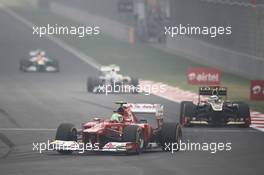 Felipe Massa (BRA) Ferrari F2012. 28.10.2012. Formula 1 World Championship, Rd 17, Indian Grand Prix, New Delhi, India, Race Day.