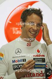 Jenson Button (GBR) McLaren. 27.10.2012. Formula 1 World Championship, Rd 17, Indian Grand Prix, New Delhi, India, Qualifying Day.