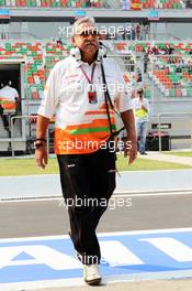 Dr. Vijay Mallya (IND) Sahara Force India F1 Team Owner. 27.10.2012. Formula 1 World Championship, Rd 17, Indian Grand Prix, New Delhi, India, Qualifying Day.