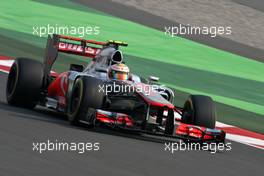 Lewis Hamilton (GBR), McLaren Mercedes  27.10.2012. Formula 1 World Championship, Rd 17, Indian Grand Prix, New Delhi, India, Qualifying Day