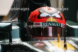 Heikki Kovalainen (FIN) Caterham CT01. 27.10.2012. Formula 1 World Championship, Rd 17, Indian Grand Prix, New Delhi, India, Qualifying Day.