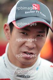 Kamui Kobayashi (JAP), Sauber F1 Team  27.10.2012. Formula 1 World Championship, Rd 17, Indian Grand Prix, New Delhi, India, Qualifying Day