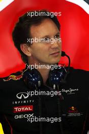 Christian Horner (GBR) Red Bull Racing Team Principal. 27.10.2012. Formula 1 World Championship, Rd 17, Indian Grand Prix, New Delhi, India, Qualifying Day.