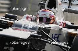 Kamui Kobayashi (JPN) Sauber C31. 27.10.2012. Formula 1 World Championship, Rd 17, Indian Grand Prix, New Delhi, India, Qualifying Day.