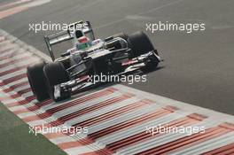 Sergio Perez (MEX) Sauber C31. 27.10.2012. Formula 1 World Championship, Rd 17, Indian Grand Prix, New Delhi, India, Qualifying Day.