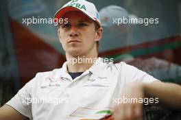 Nico Hulkenberg (GER) Sahara Force India F1. 27.10.2012. Formula 1 World Championship, Rd 17, Indian Grand Prix, New Delhi, India, Qualifying Day.
