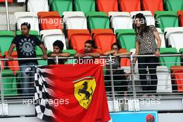Ferrari fans.