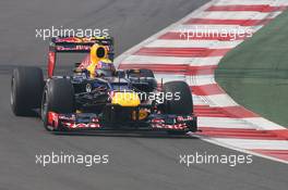 Mark Webber (AUS) Red Bull Racing RB8. 27.10.2012. Formula 1 World Championship, Rd 17, Indian Grand Prix, New Delhi, India, Qualifying Day.