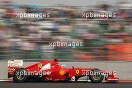 Fernando Alonso (ESP), Scuderia Ferrari  27.10.2012. Formula 1 World Championship, Rd 17, Indian Grand Prix, New Delhi, India, Qualifying Day