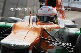 Paul di Resta (GBR) Sahara Force India VJM05. 27.10.2012. Formula 1 World Championship, Rd 17, Indian Grand Prix, New Delhi, India, Qualifying Day.