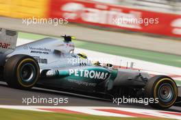 Nico Rosberg (GER) Mercedes AMG F1 W03. 27.10.2012. Formula 1 World Championship, Rd 17, Indian Grand Prix, New Delhi, India, Qualifying Day.