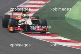 Pedro De La Rosa (ESP) HRT Formula 1 Team F112. 27.10.2012. Formula 1 World Championship, Rd 17, Indian Grand Prix, New Delhi, India, Qualifying Day.