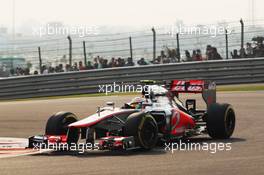 Lewis Hamilton (GBR) McLaren MP4/27. 27.10.2012. Formula 1 World Championship, Rd 17, Indian Grand Prix, New Delhi, India, Qualifying Day.