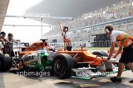 Paul di Resta (GBR) Sahara Force India VJM05. 27.10.2012. Formula 1 World Championship, Rd 17, Indian Grand Prix, New Delhi, India, Qualifying Day.