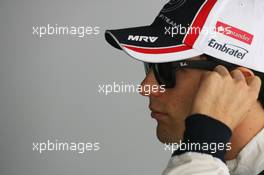 Bruno Senna (BRA) Williams. 27.10.2012. Formula 1 World Championship, Rd 17, Indian Grand Prix, New Delhi, India, Qualifying Day.