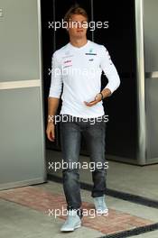 Nico Rosberg (GER) Mercedes AMG F1. 25.10.2012. Formula 1 World Championship, Rd 17, Indian Grand Prix, New Delhi, India, Preparation Day