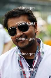 Sameer Gaur (IND) Jaypee Group Managing Director. 25.10.2012. Formula 1 World Championship, Rd 17, Indian Grand Prix, New Delhi, India, Preparation Day