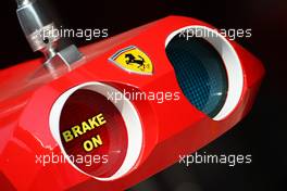 Ferrari pit stop light system. 25.10.2012. Formula 1 World Championship, Rd 17, Indian Grand Prix, New Delhi, India, Preparation Day