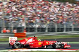 Felipe Massa (BRA) Ferrari F2012. 07.09.2012. Formula 1 World Championship, Rd 13, Italian Grand Prix, Monza, Italy, Practice Day